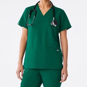 Figs XS Casma Three Pocket Scrub Top